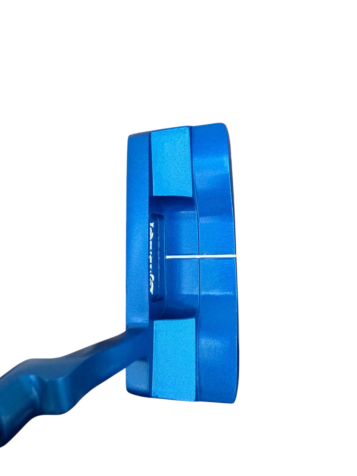 Lombardi Golf Custom Blue 1969 Double Wide Blade Golf Putter