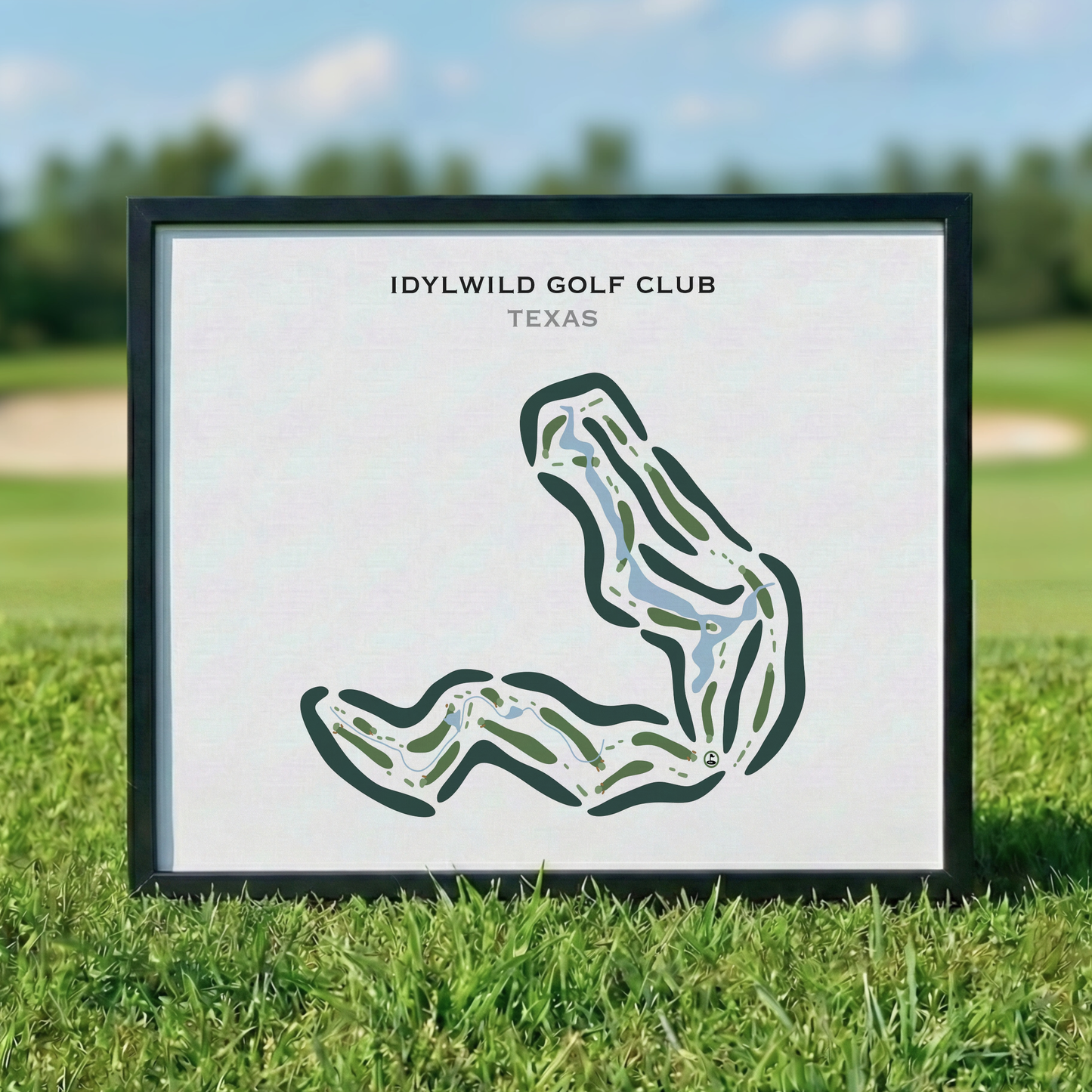 Idylwild Golf Club, Texas - Printed Golf Courses