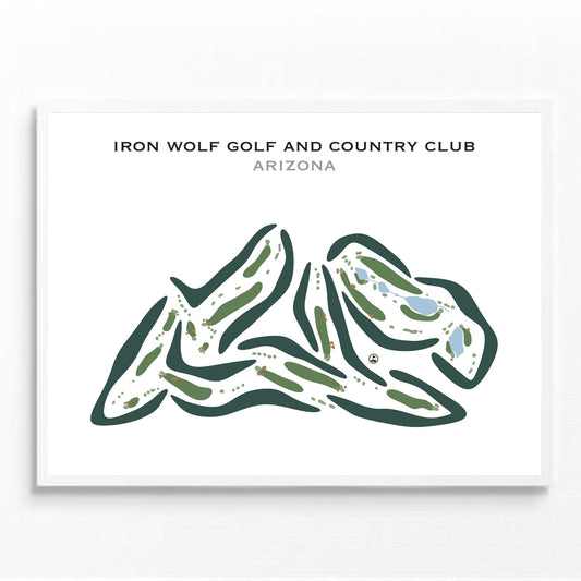 Iron Wolf Golf & Country Club, Arizona - Printed Golf Courses