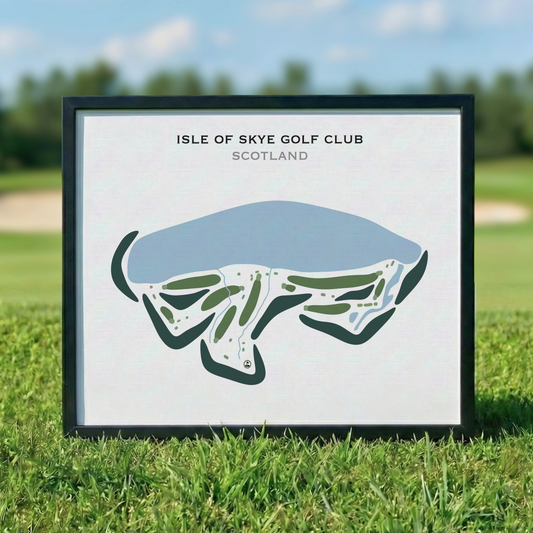 Isle Of Skye Golf Club, Scotland - Printed Golf Courses