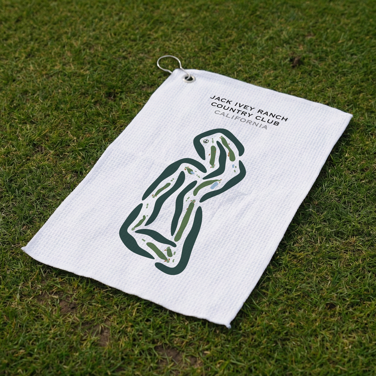 Jack Ivey Ranch Country Club, California - Printed Golf Courses