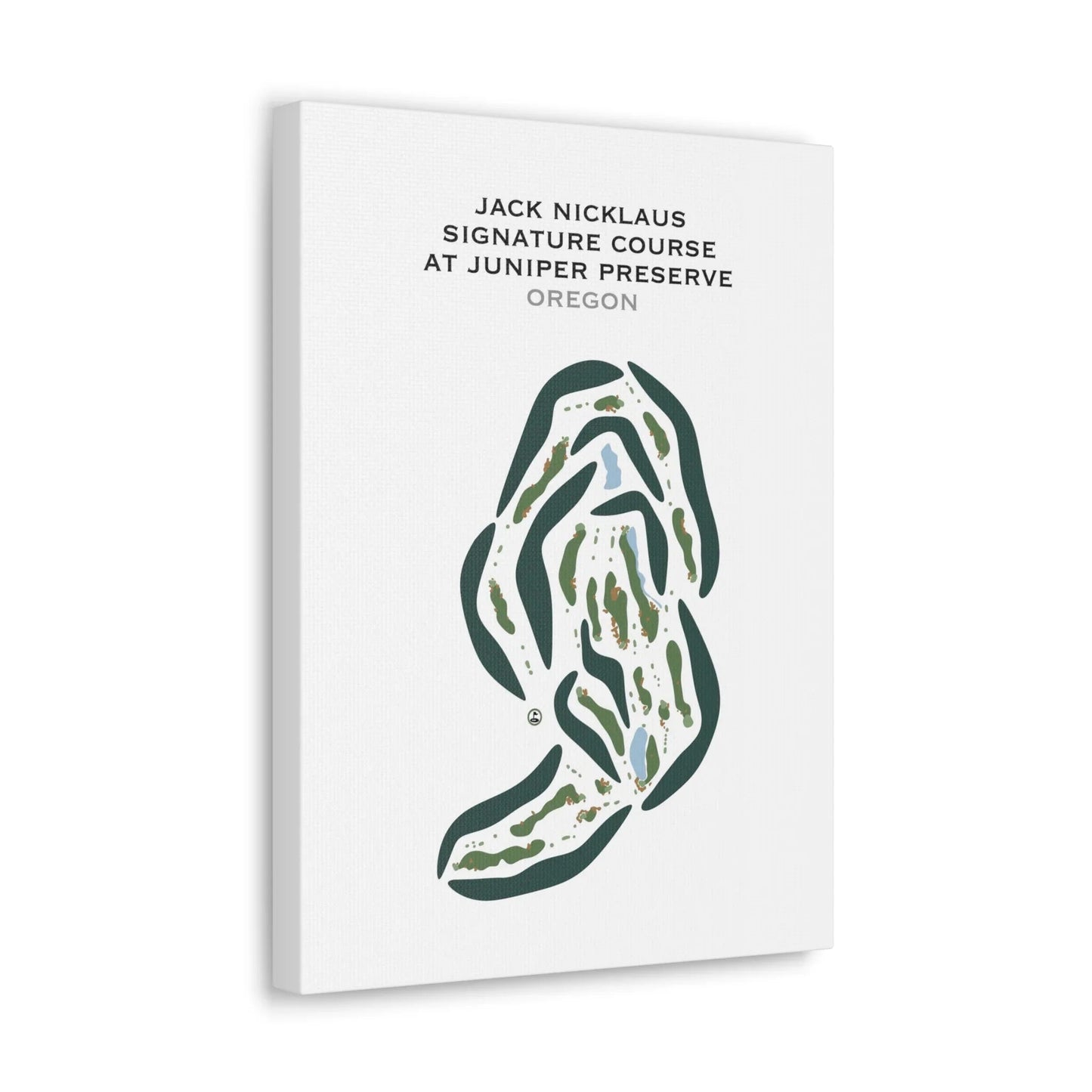 Jack Nicklaus Signature Course at Juniper Preserve, Oregon - Printed Golf Courses