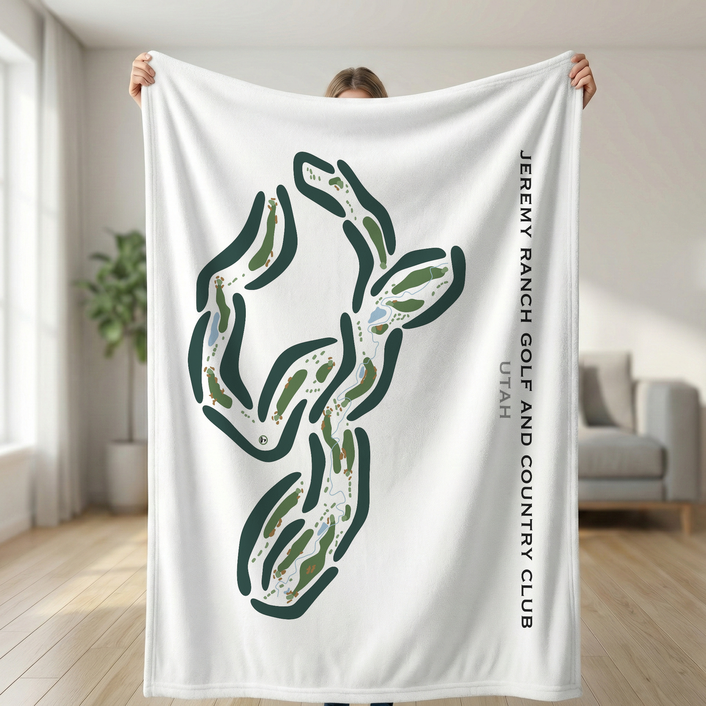 Jeremy Ranch Golf & Country Club, Utah - Printed Golf Courses