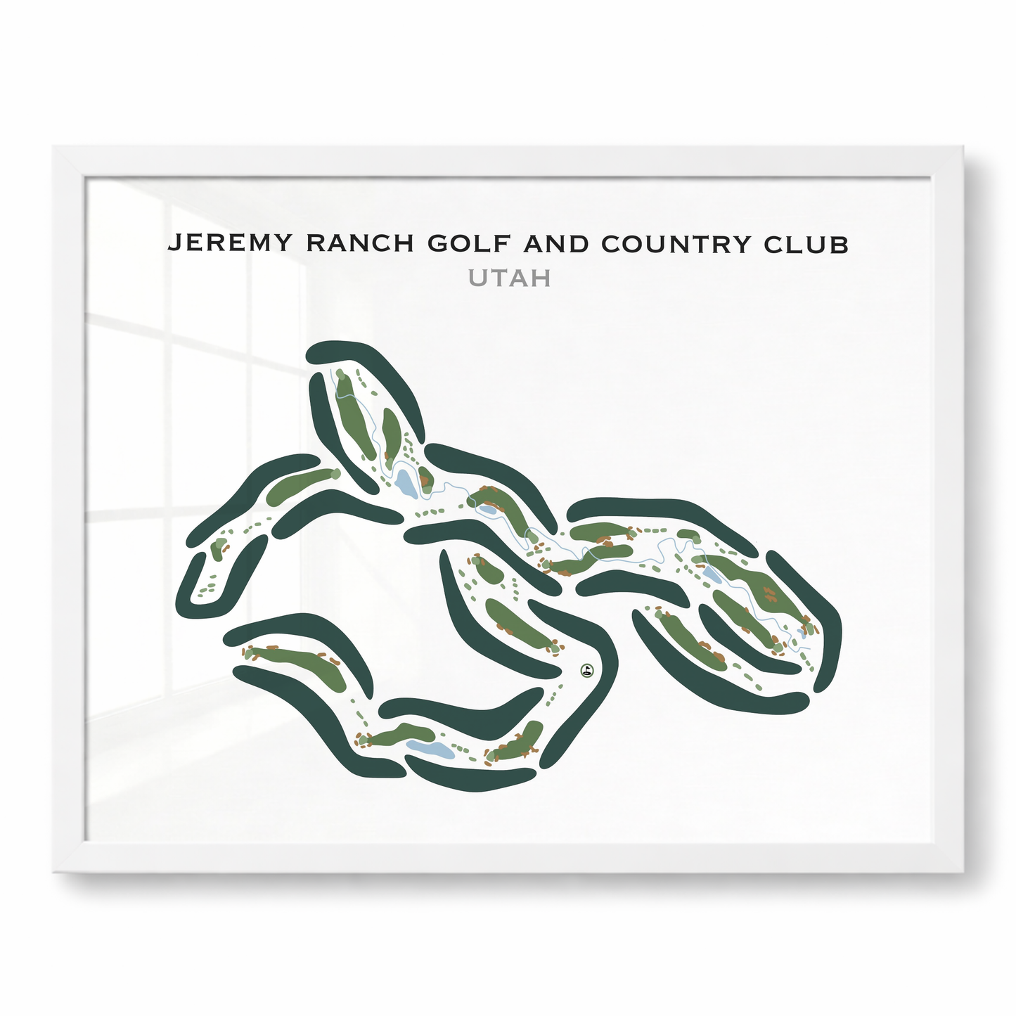 Jeremy Ranch Golf & Country Club, Utah - Printed Golf Courses