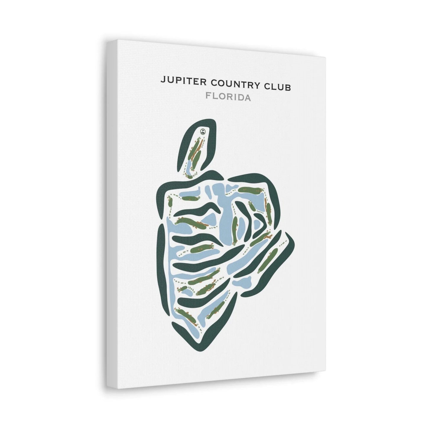 Jupiter Country Club, Florida - Printed Golf Courses