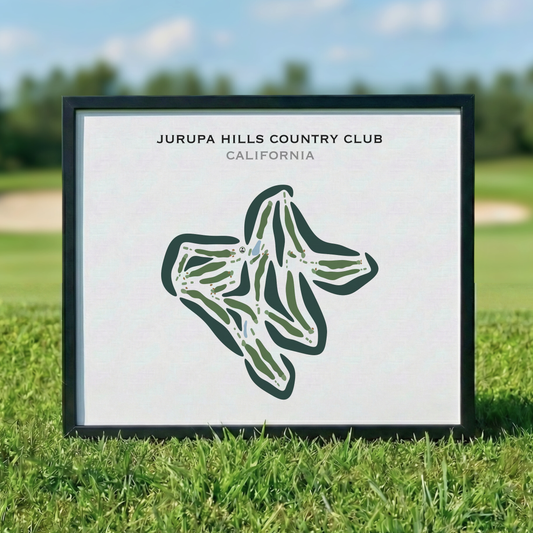 Jurupa Hills Country Club, California - Printed Golf Courses