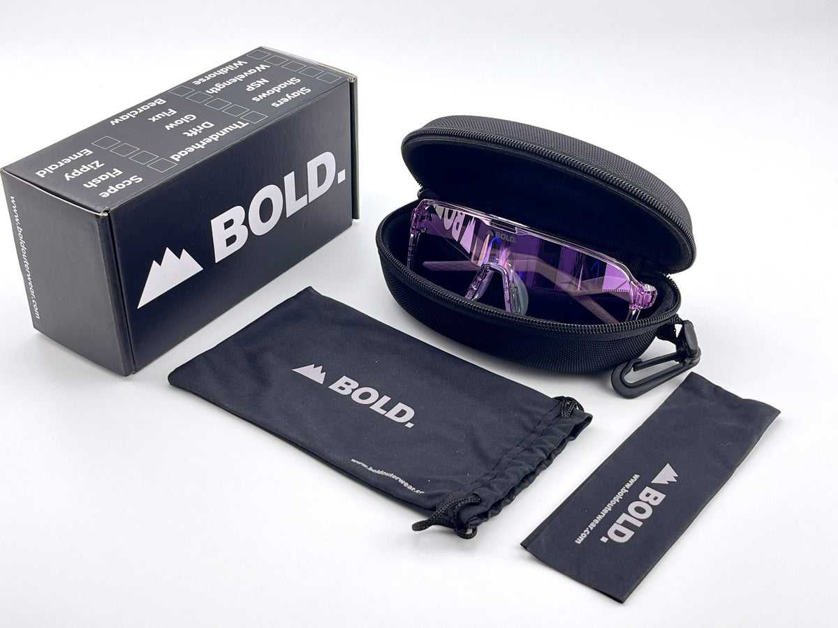 BOLD Glow Photochromic Sunglasses – MTB, Ski & Lifestyle Eyewear