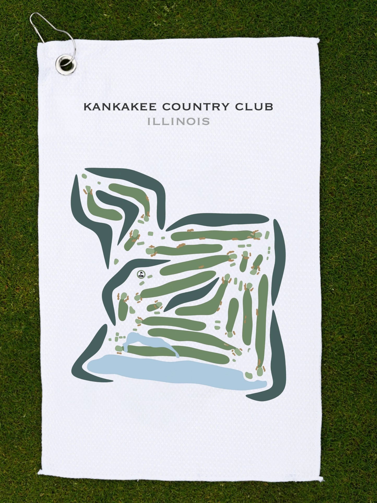Kankakee Country Club, Illinois - Printed Golf Courses