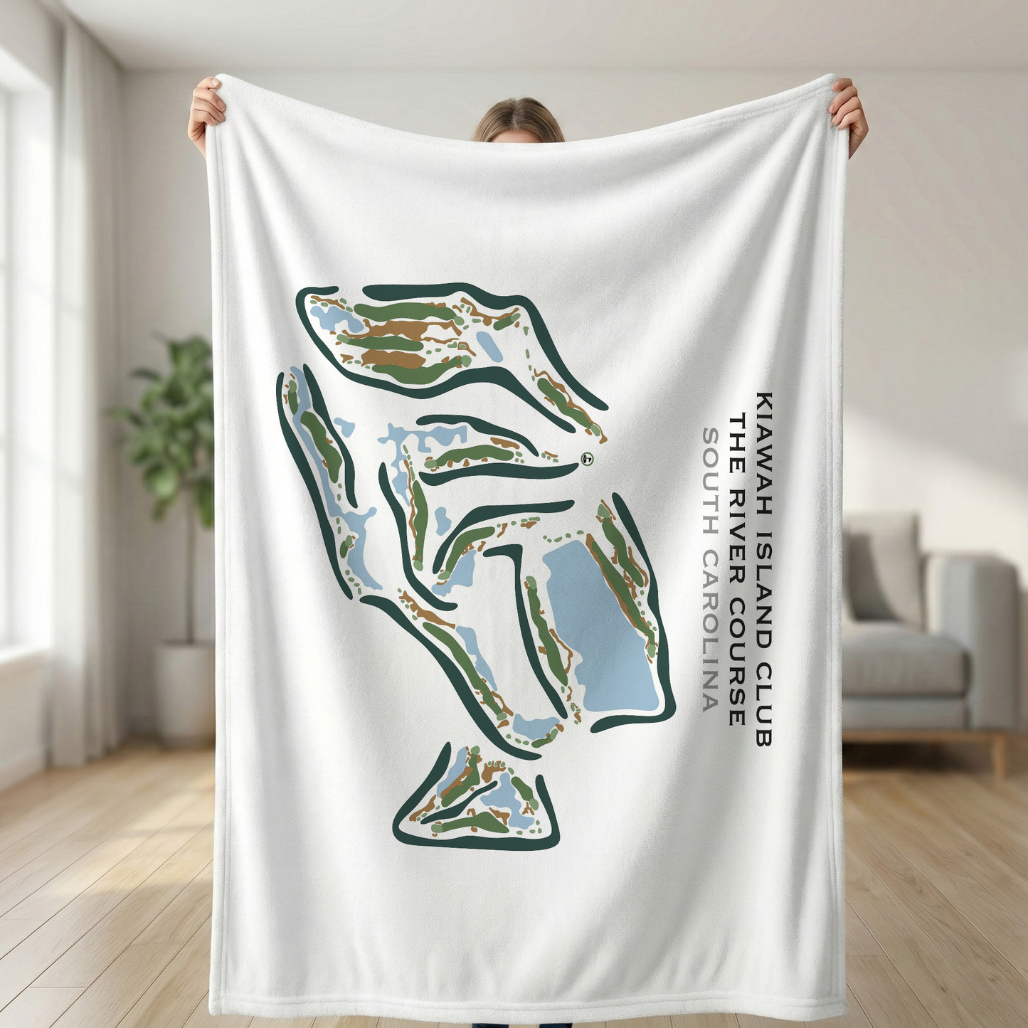 Kiawah Island Club, The River Course, South Carolina - Printed Golf Courses