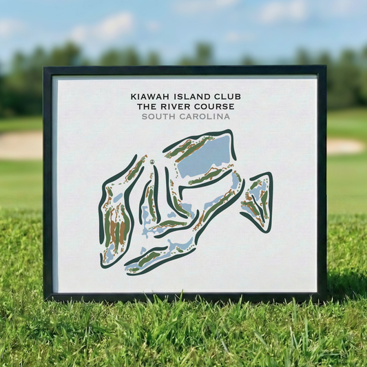 Kiawah Island Club, The River Course, South Carolina - Printed Golf Courses