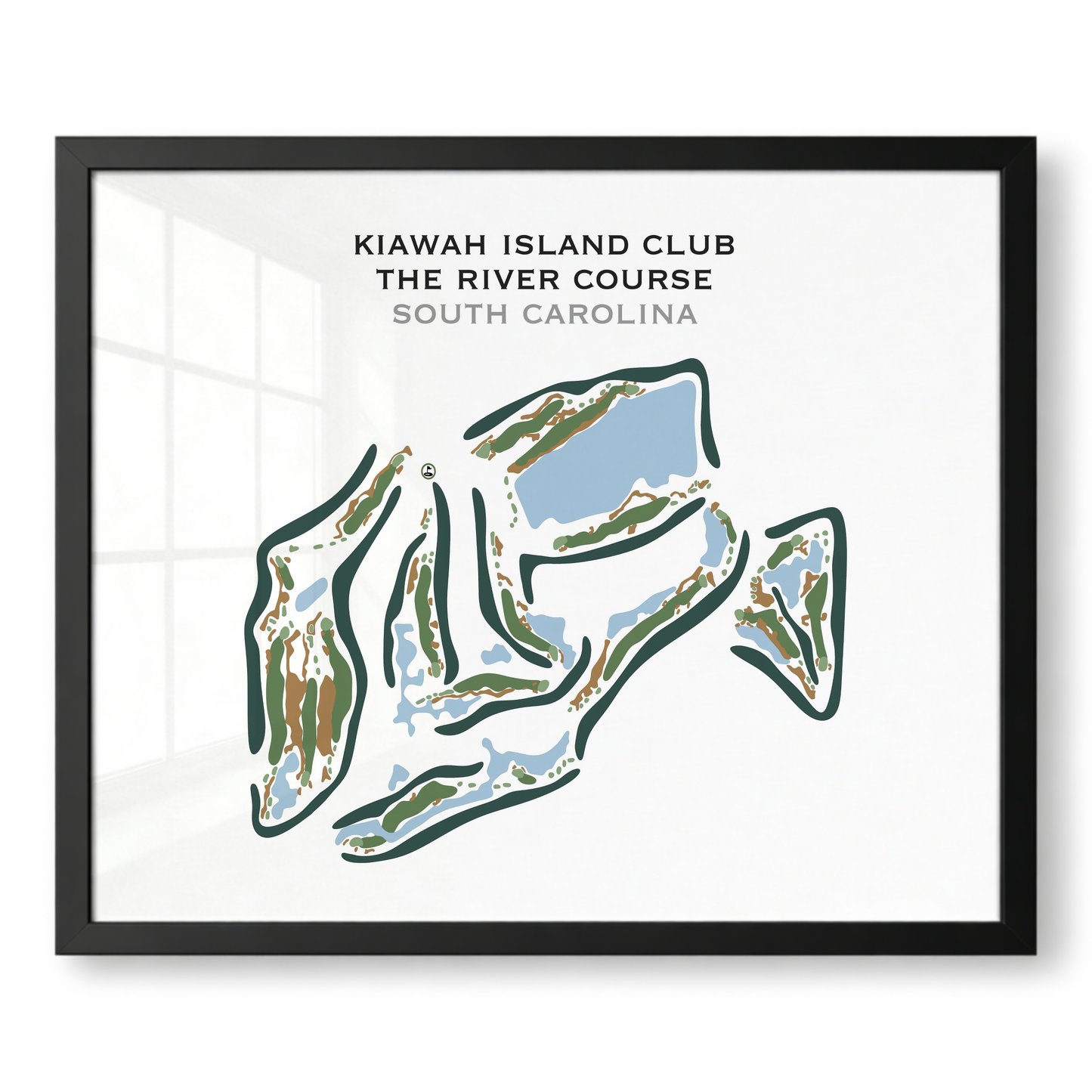 Kiawah Island Club, The River Course, South Carolina - Printed Golf Courses
