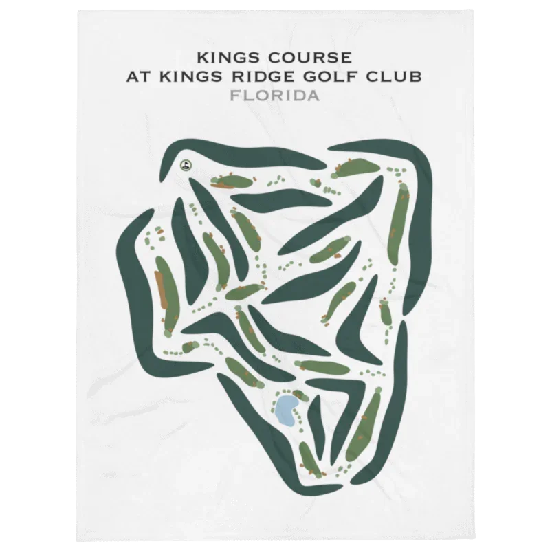Ridge Course at Kings Ridge Golf Club, Clermont, Florida - Printed Golf Courses
