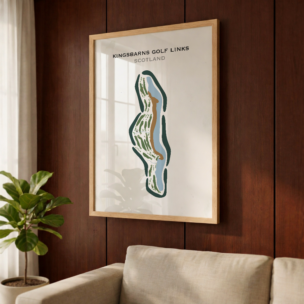 Kingsbarns Golf Links, Scotland - Printed Golf Courses