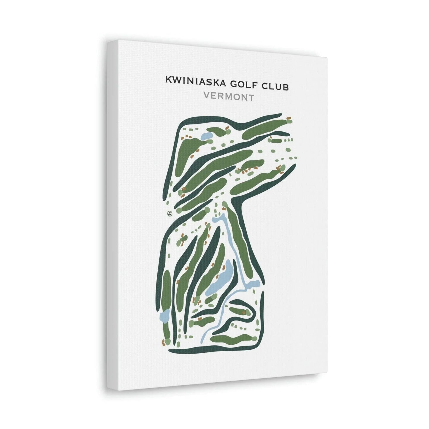 Kwiniaska Golf Club, Vermont - Printed Golf Courses