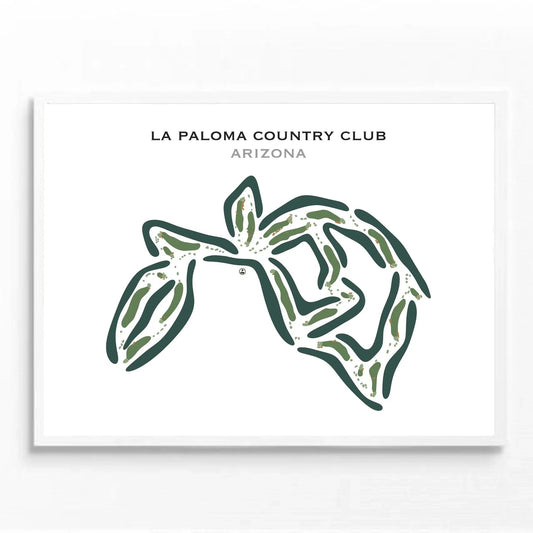 La Paloma Country Club, Arizona - Printed Golf Courses