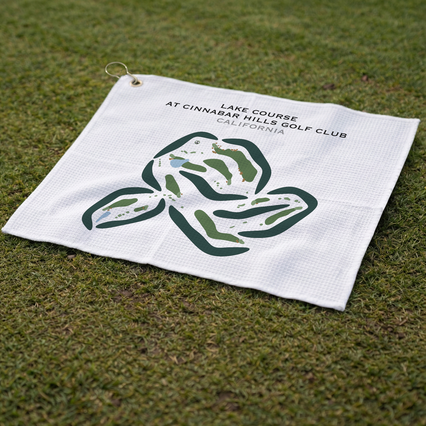 Lake Course at Cinnabar Hills Golf Club, California - Printed Golf Courses