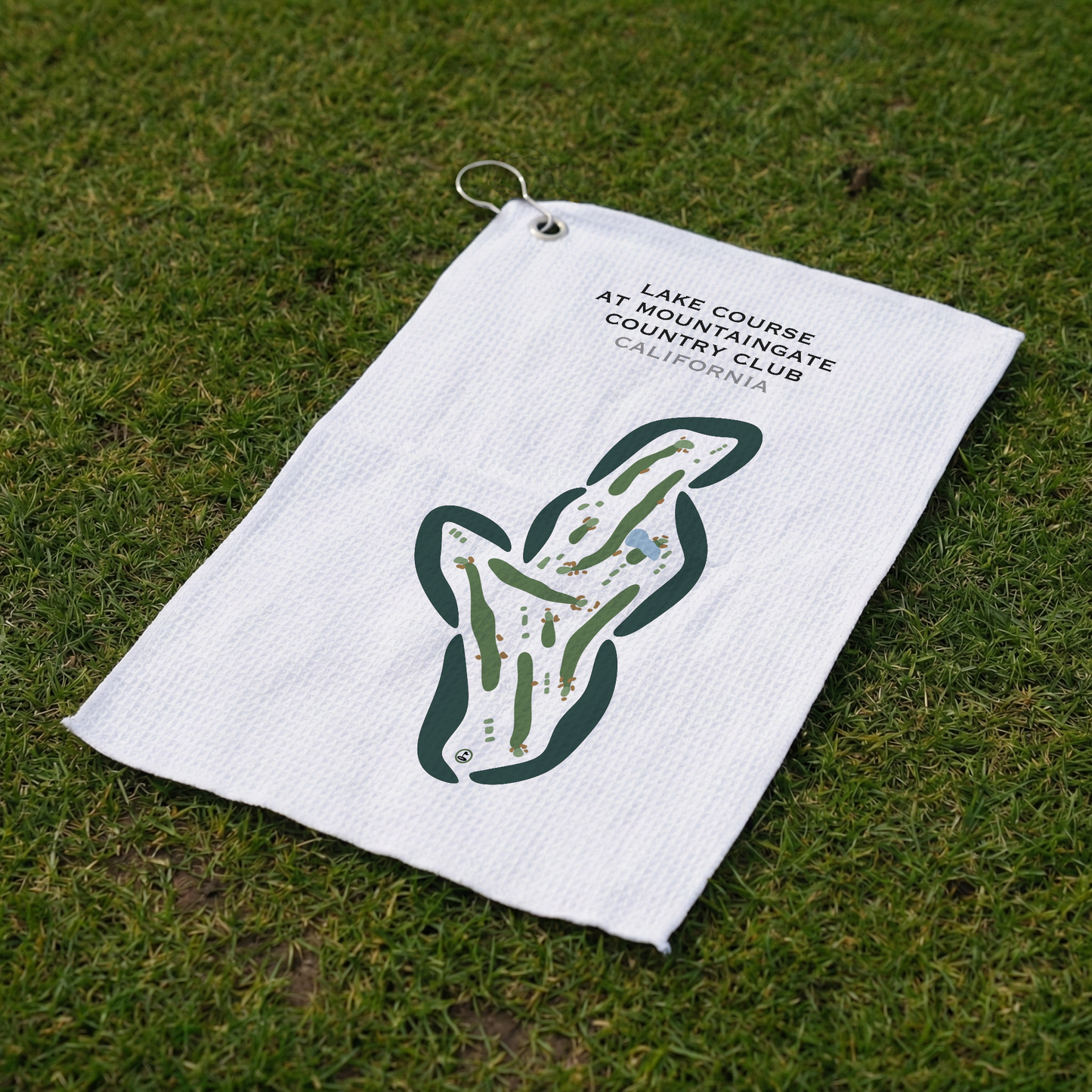 Lake Course at Mountain Gate Country Club, California - Printed Golf Courses