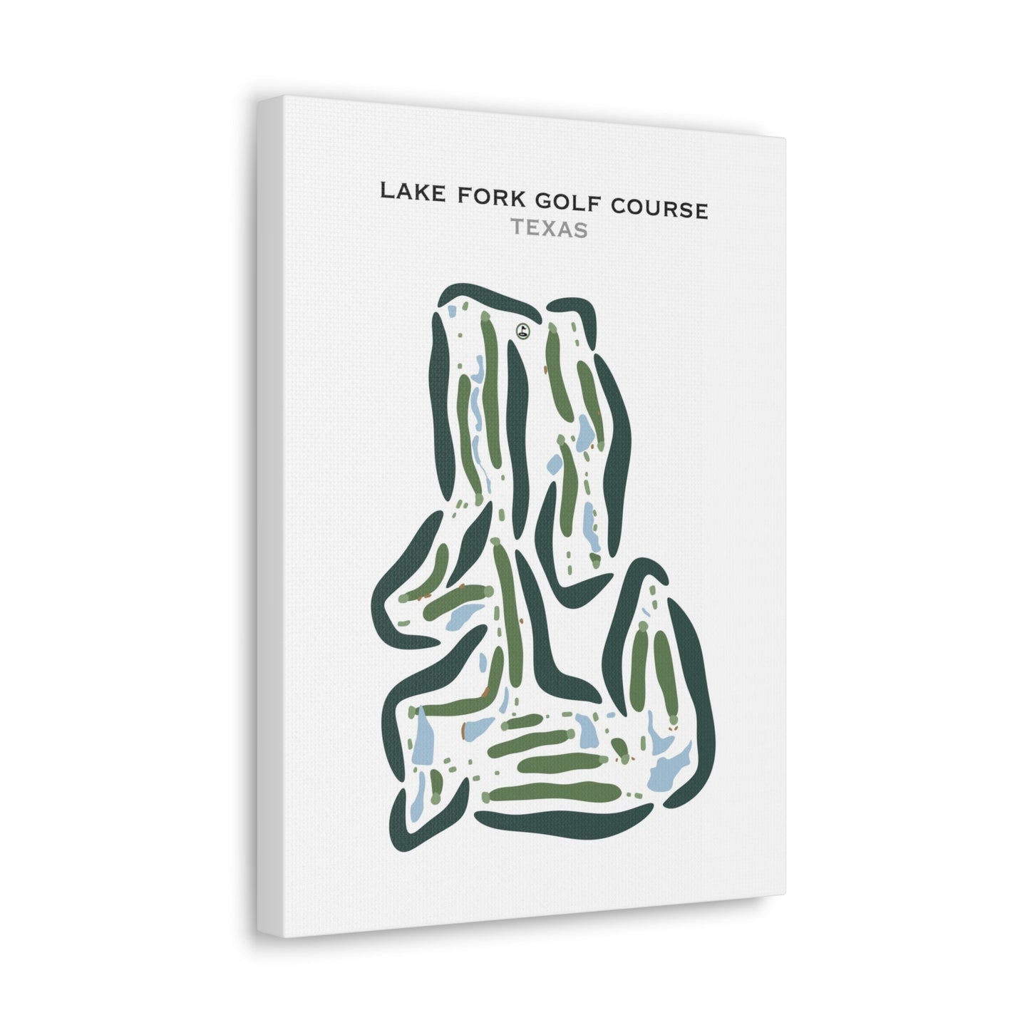 Lake Fork Golf Course, Texas - Printed Golf Courses