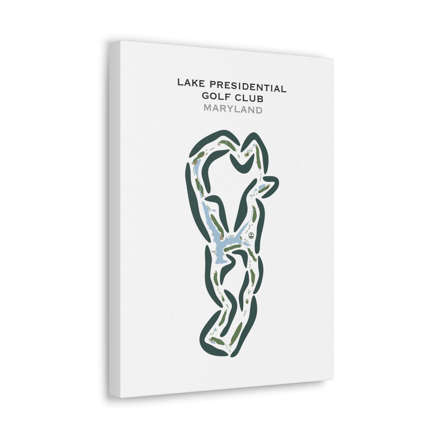 Lake Presidential Golf Club, Maryland - Printed Golf Courses