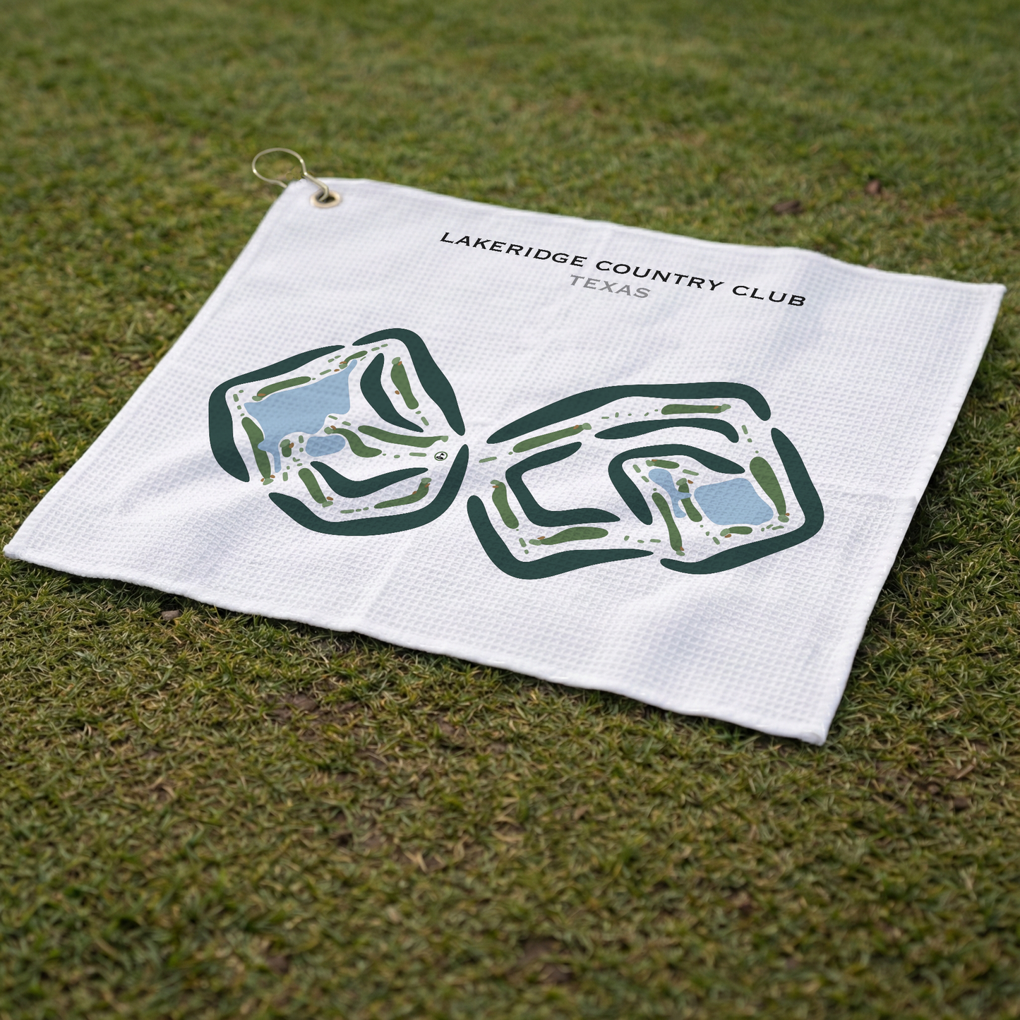 Lakeridge Country Club, Texas - Printed Golf Courses
