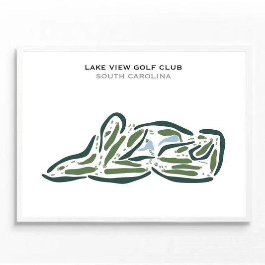 Lakeview Golf Club, South Carolina - Printed Golf Courses