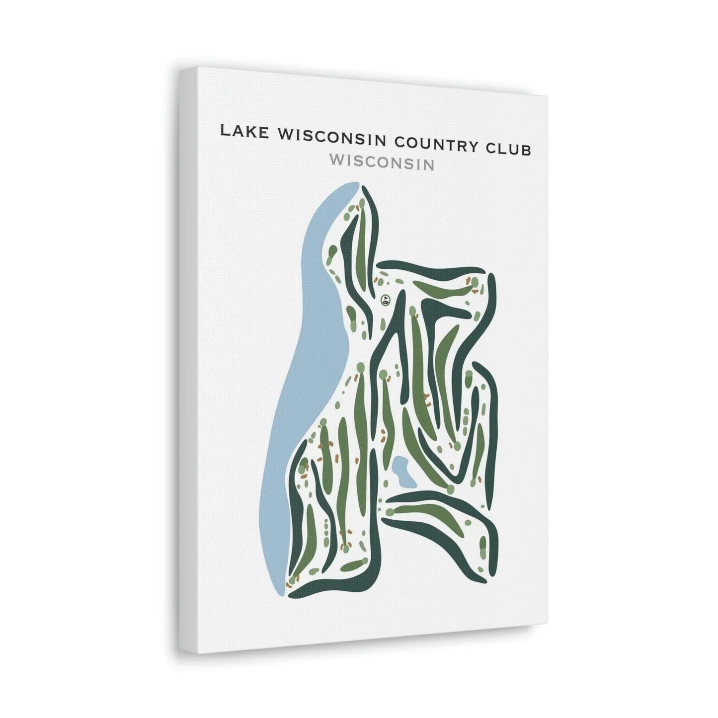 Lake Wisconsin Country Club, Wisconsin - Printed Golf Courses