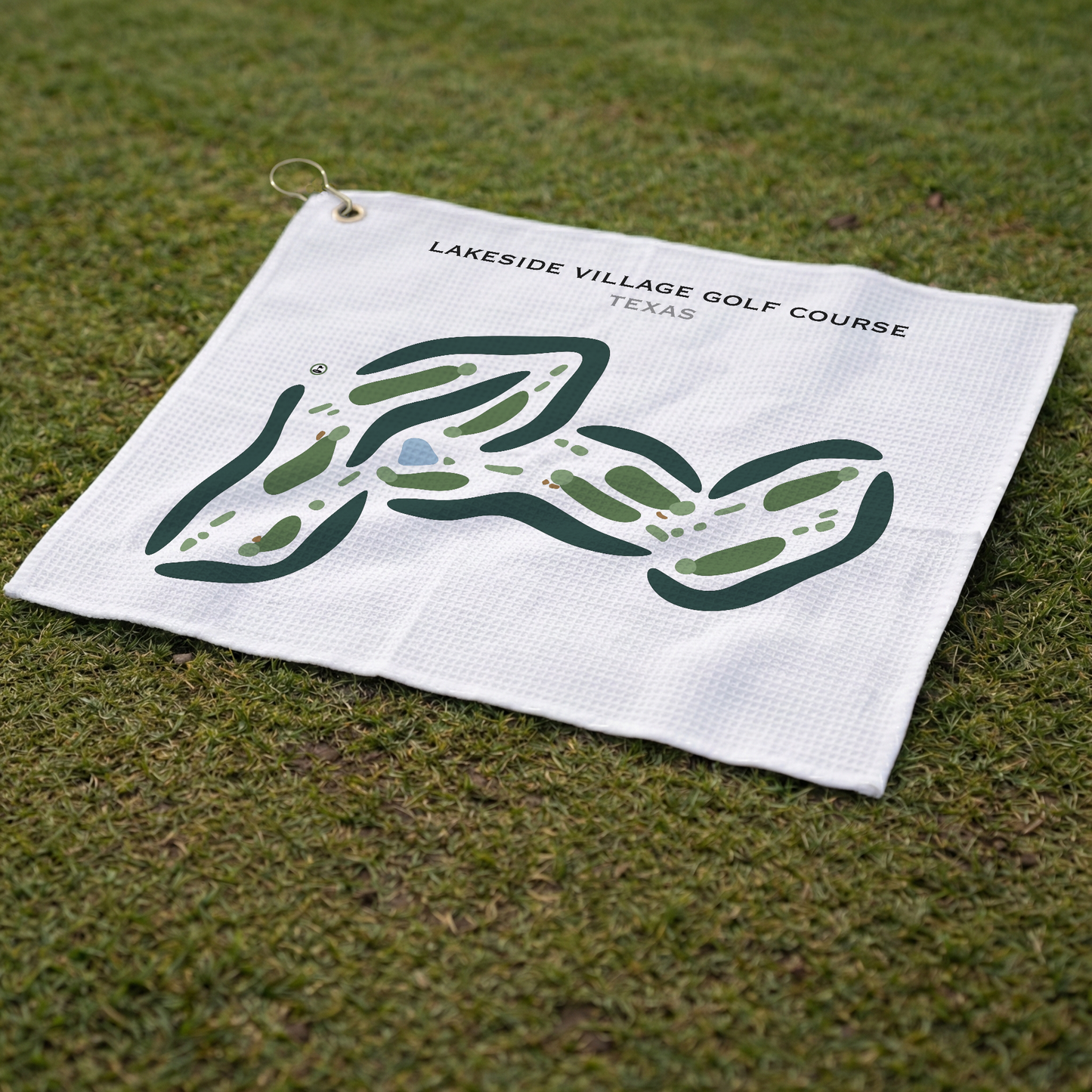 Lakeside Village Golf Club, Texas - Printed Golf Courses