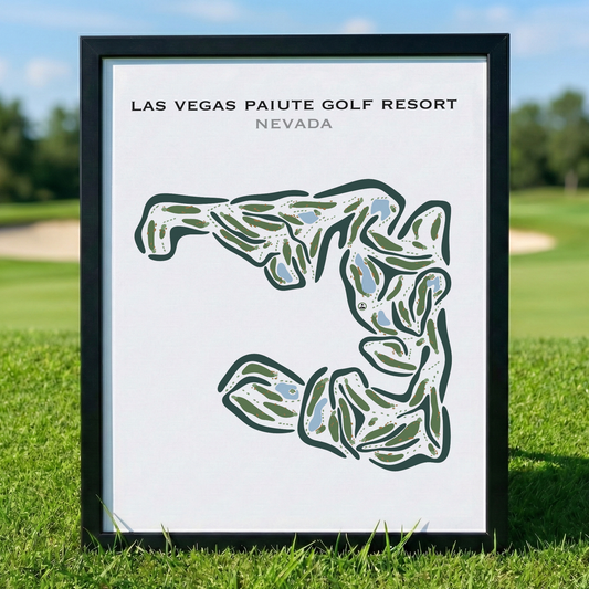 Las Vegas Paiute Golf Resort, Nevada - Printed Golf Courses