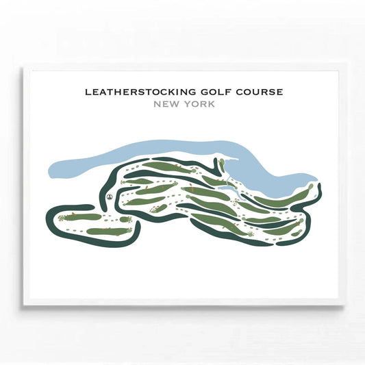 Leatherstocking Golf Course, New York - Printed Golf Courses
