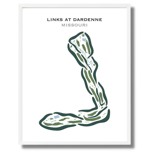Links at Dardenne, Missouri - Printed Golf Courses