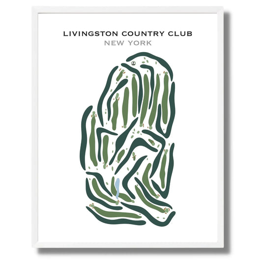 Livingston Country Club, New York - Printed Golf Courses