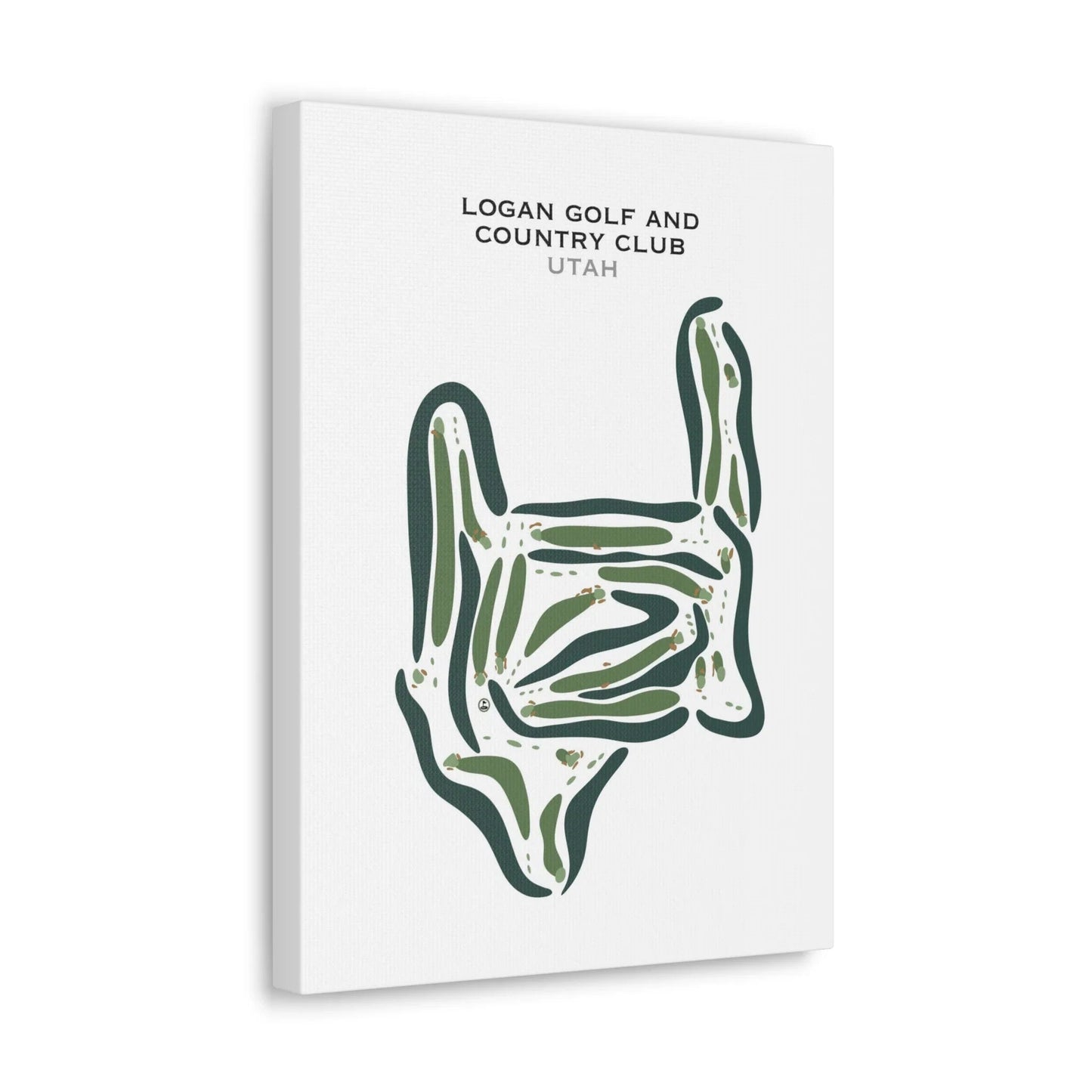 Logan Golf & Country Club, Utah - Printed Golf Courses