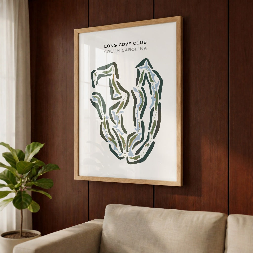 Long Cove Club, South Carolina - Printed Golf Courses