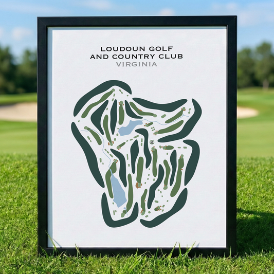 Loudoun Golf & Country Club, Virginia - Printed Golf Courses