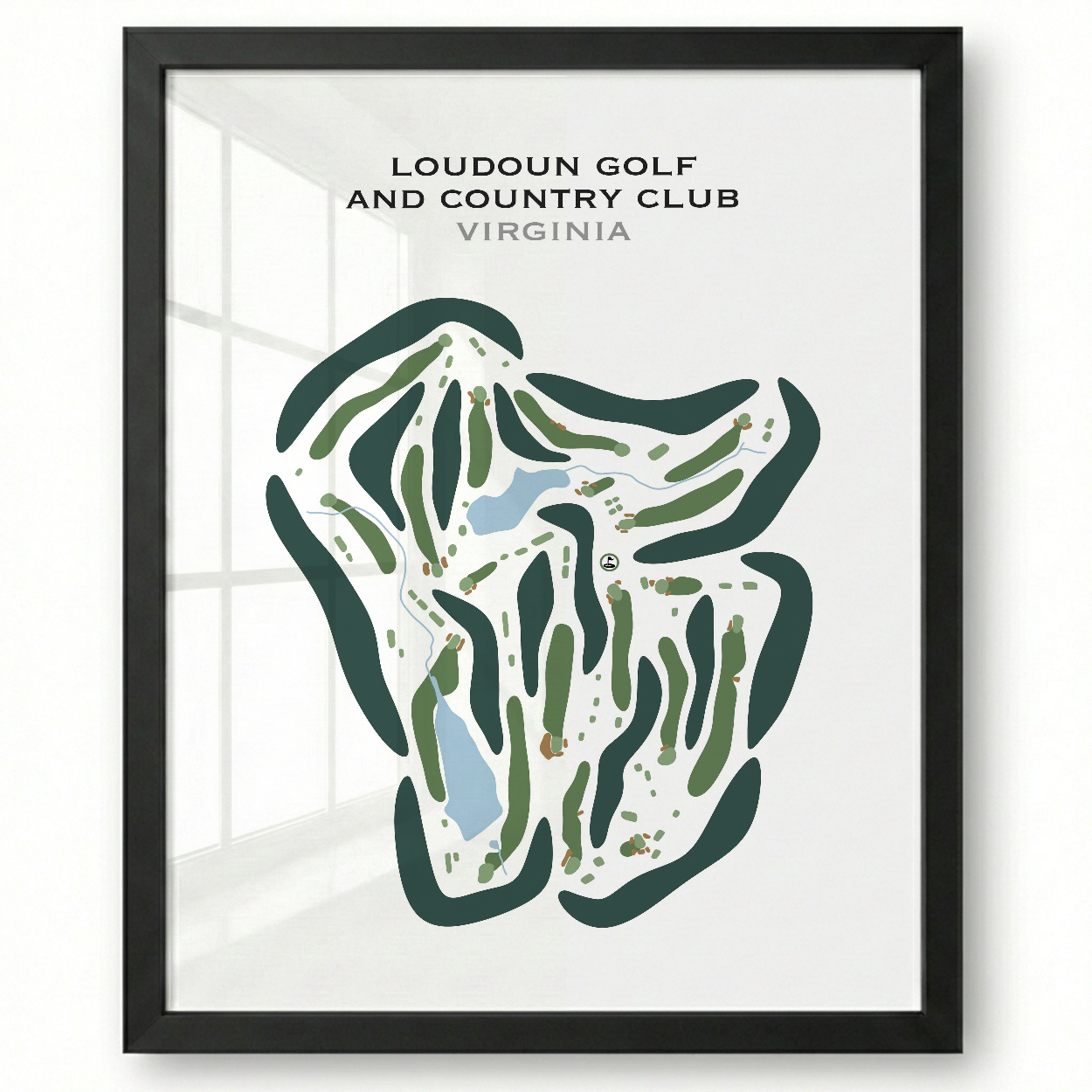 Loudoun Golf & Country Club, Virginia - Printed Golf Courses