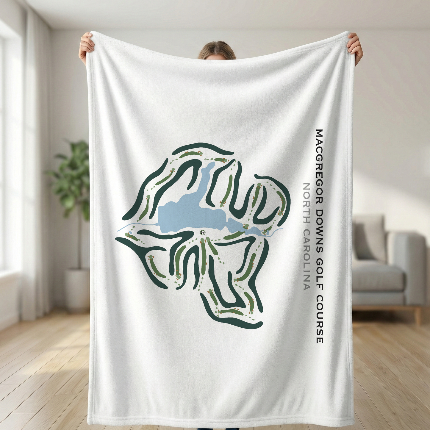 MacGregor Downs Country Club, North Carolina - Printed Golf Courses