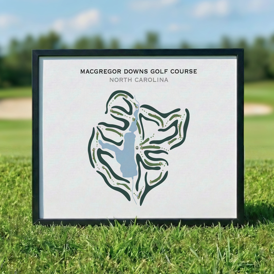 MacGregor Downs Country Club, North Carolina - Printed Golf Courses