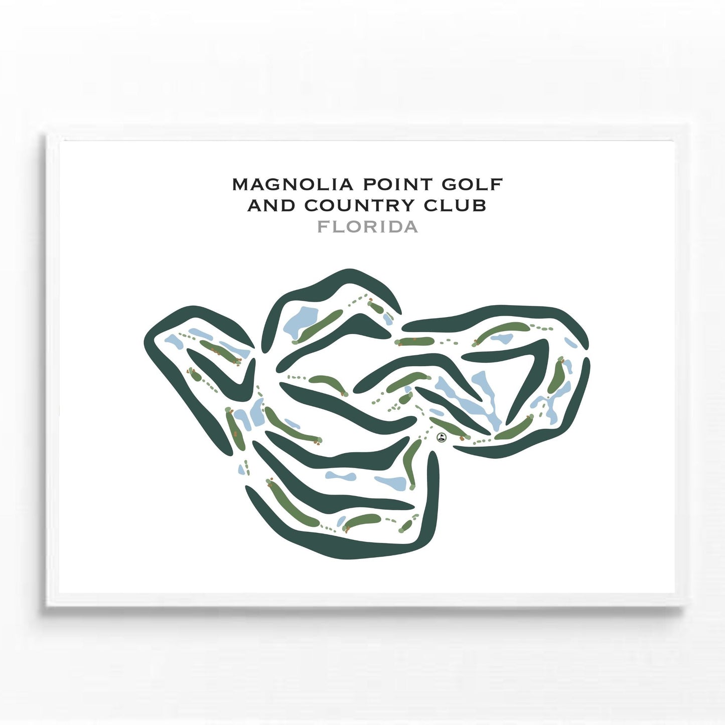 Magnolia Point Golf and Country Club, Florida - Printed Golf Courses