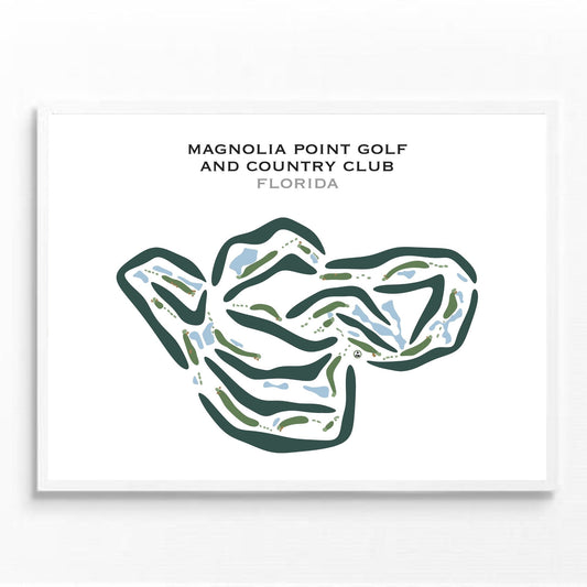 Magnolia Point Golf and Country Club, Florida - Printed Golf Courses