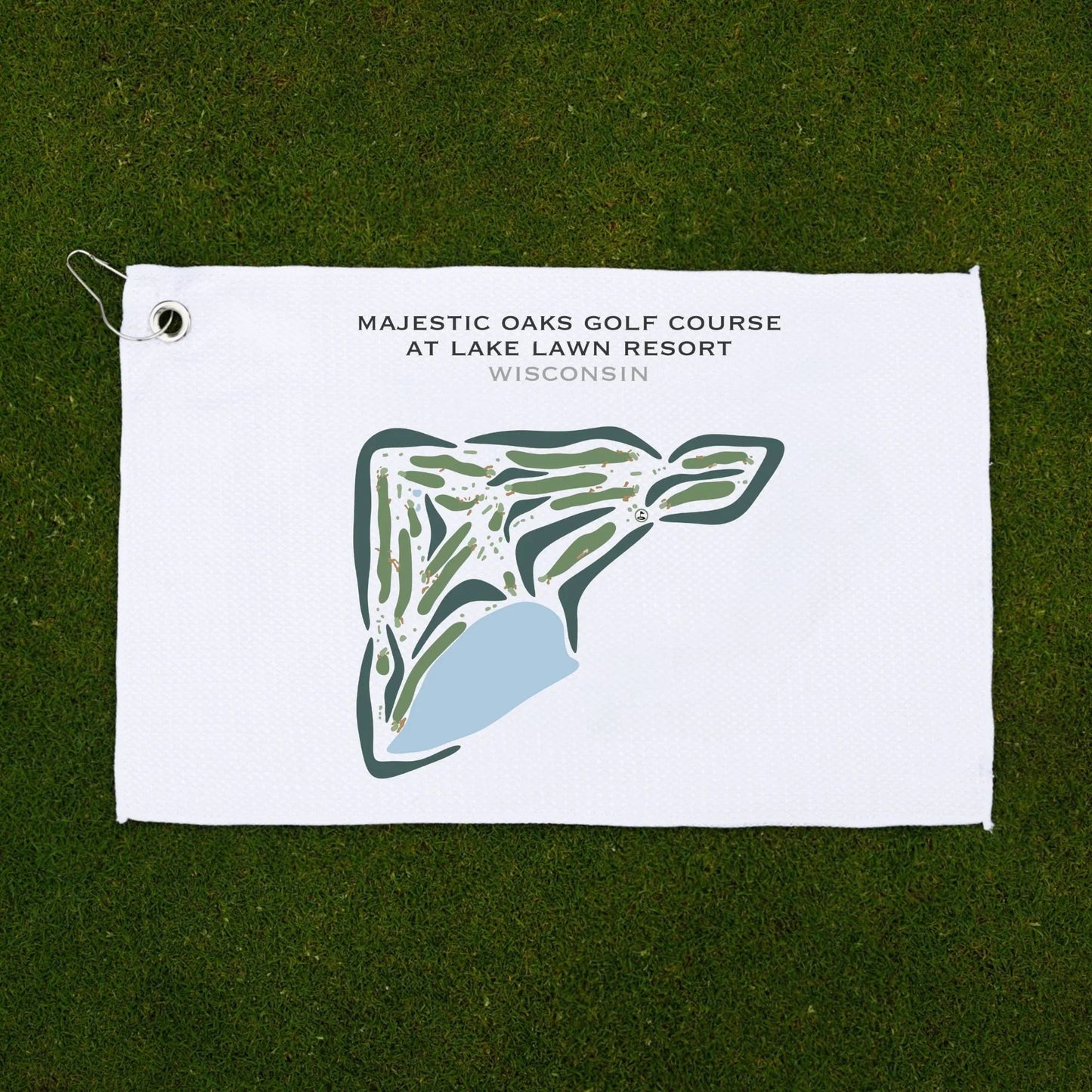 Majestic Oaks Golf Course at Lake Lawn Resort, Wisconsin - Printed Golf Courses