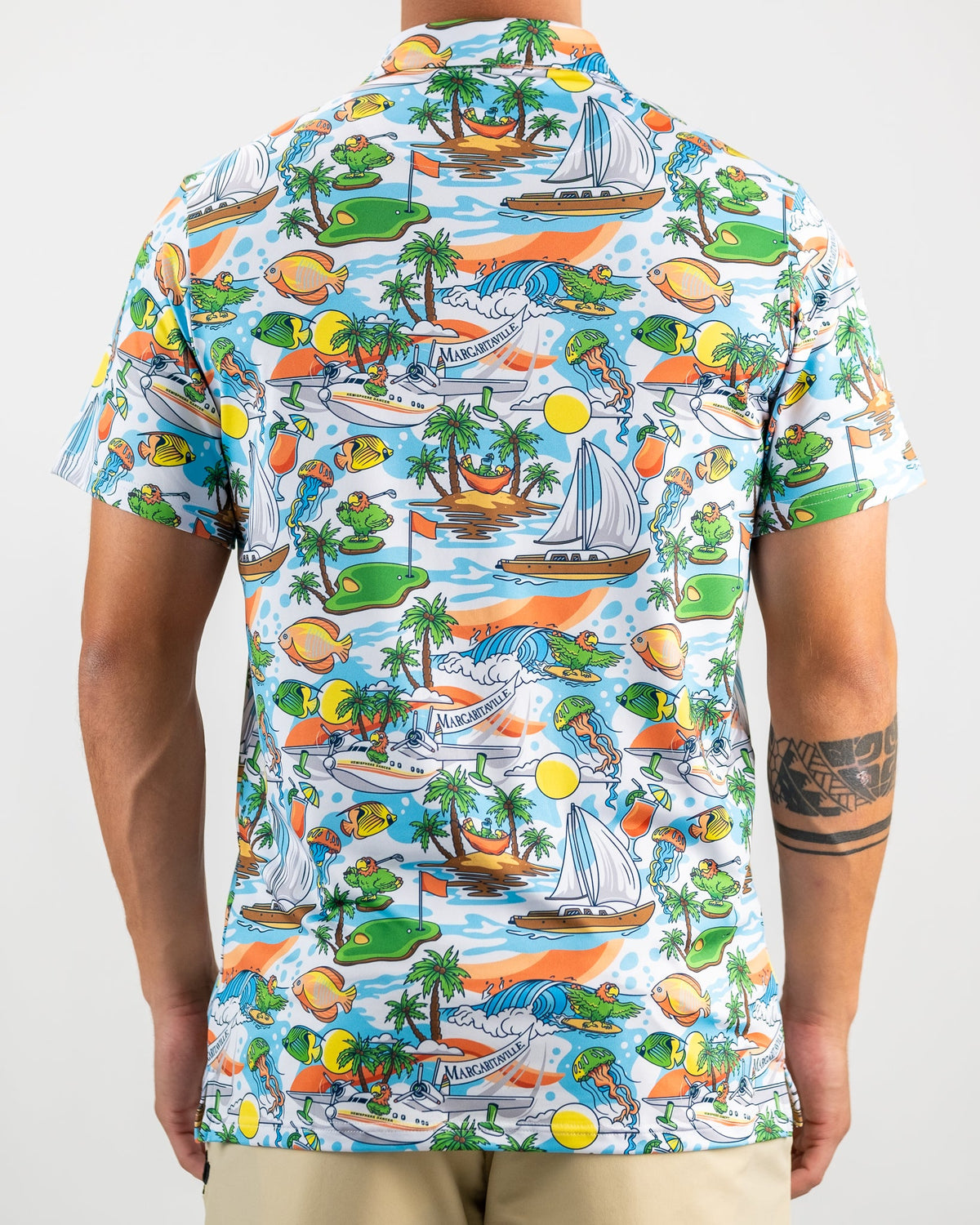 Margaritaville - Pins In Paradise Golf Polo