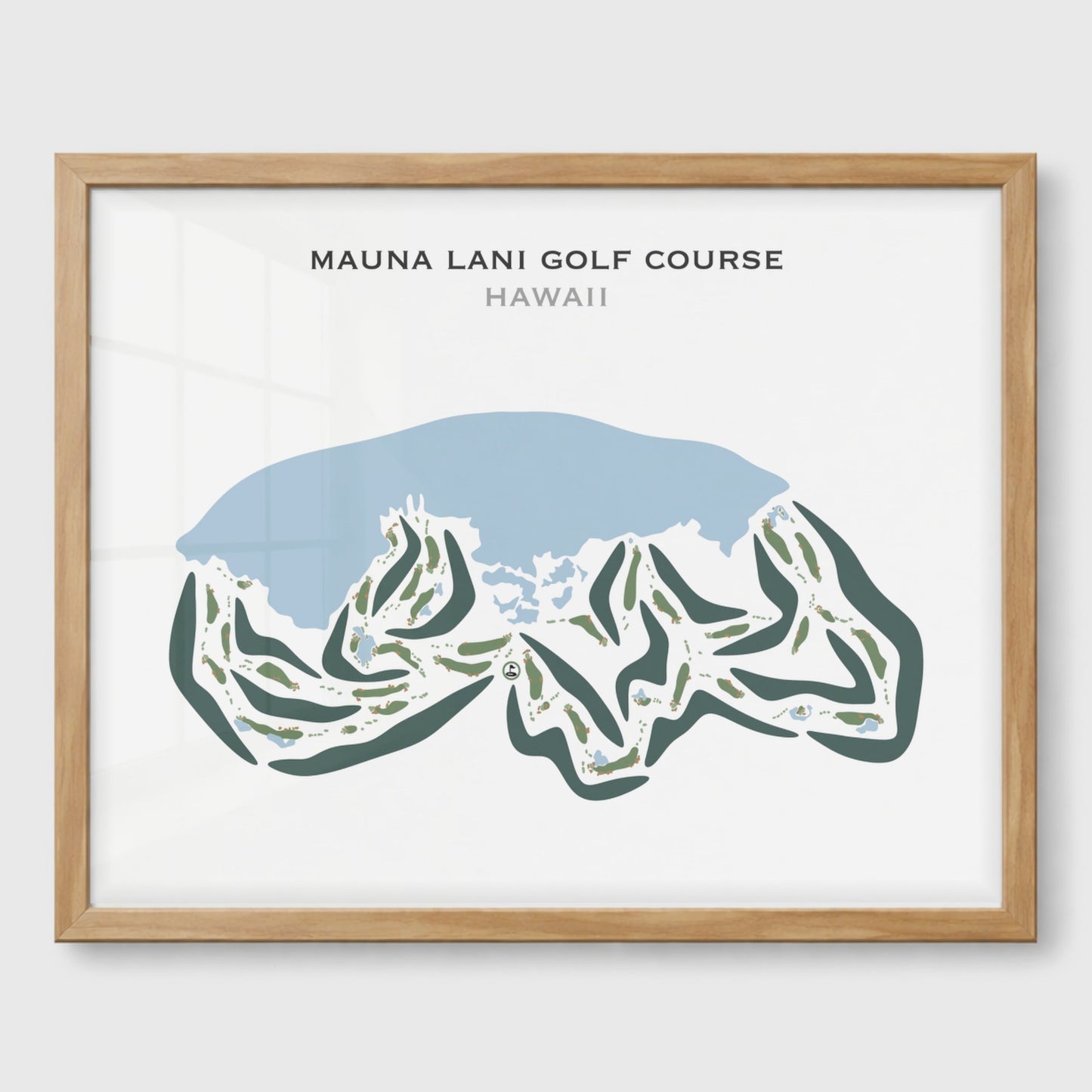 Mauna Lani Golf Course, Hawaii - Printed Golf Courses