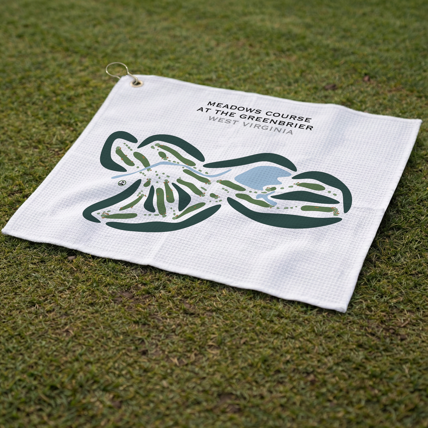 Meadows Course at The Greenbrier, West Virginia - Printed Golf Courses