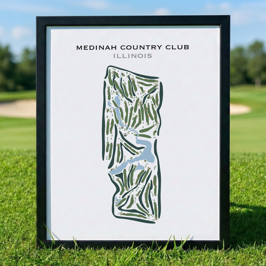 Medinah Country Club, Illinois - Printed Golf Courses