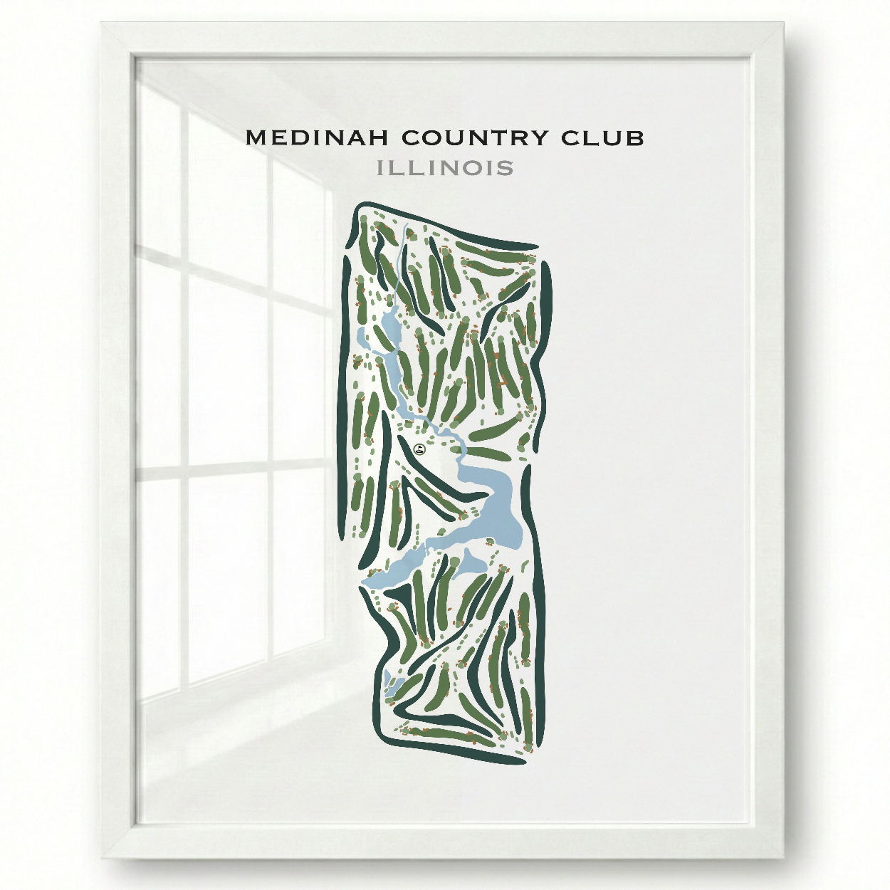 Medinah Country Club, Illinois - Printed Golf Courses