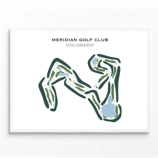 Meridian Golf Club, Colorado - Printed Golf Courses