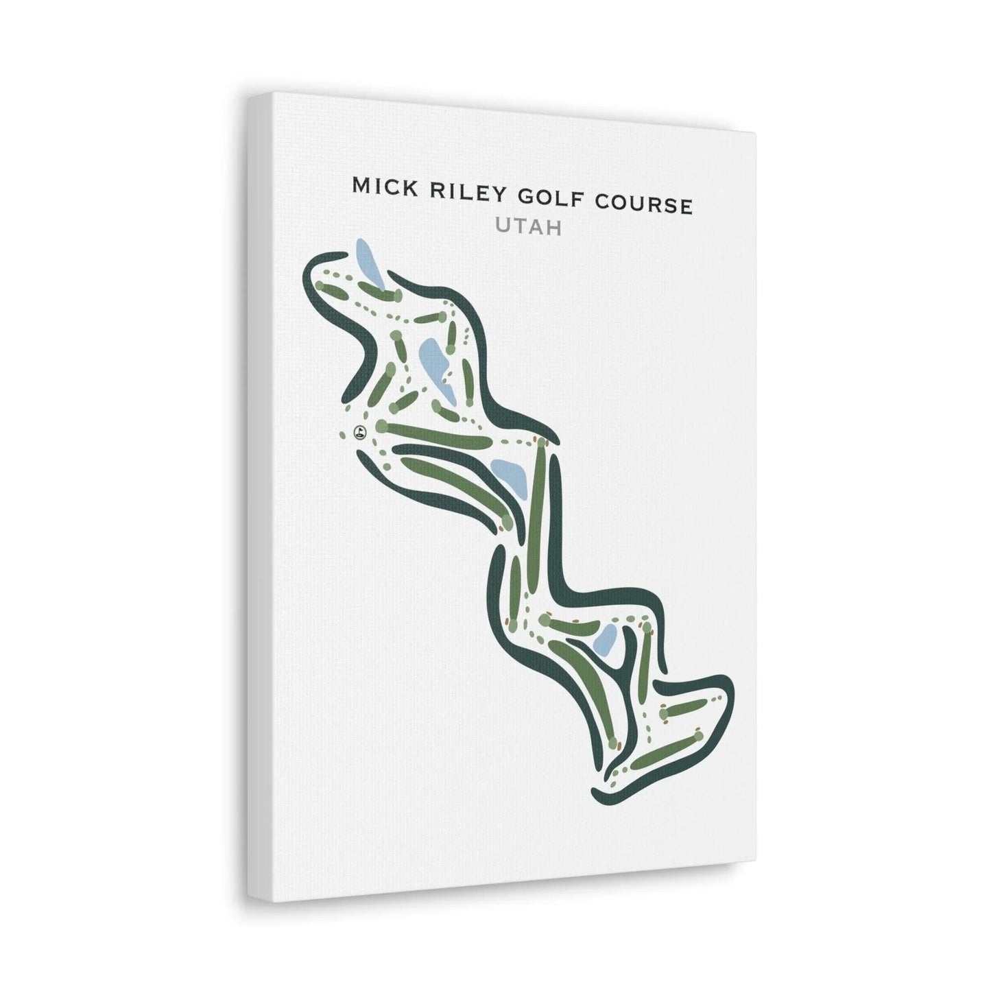 Mick Riley Golf Course, Utah - Printed Golf Courses