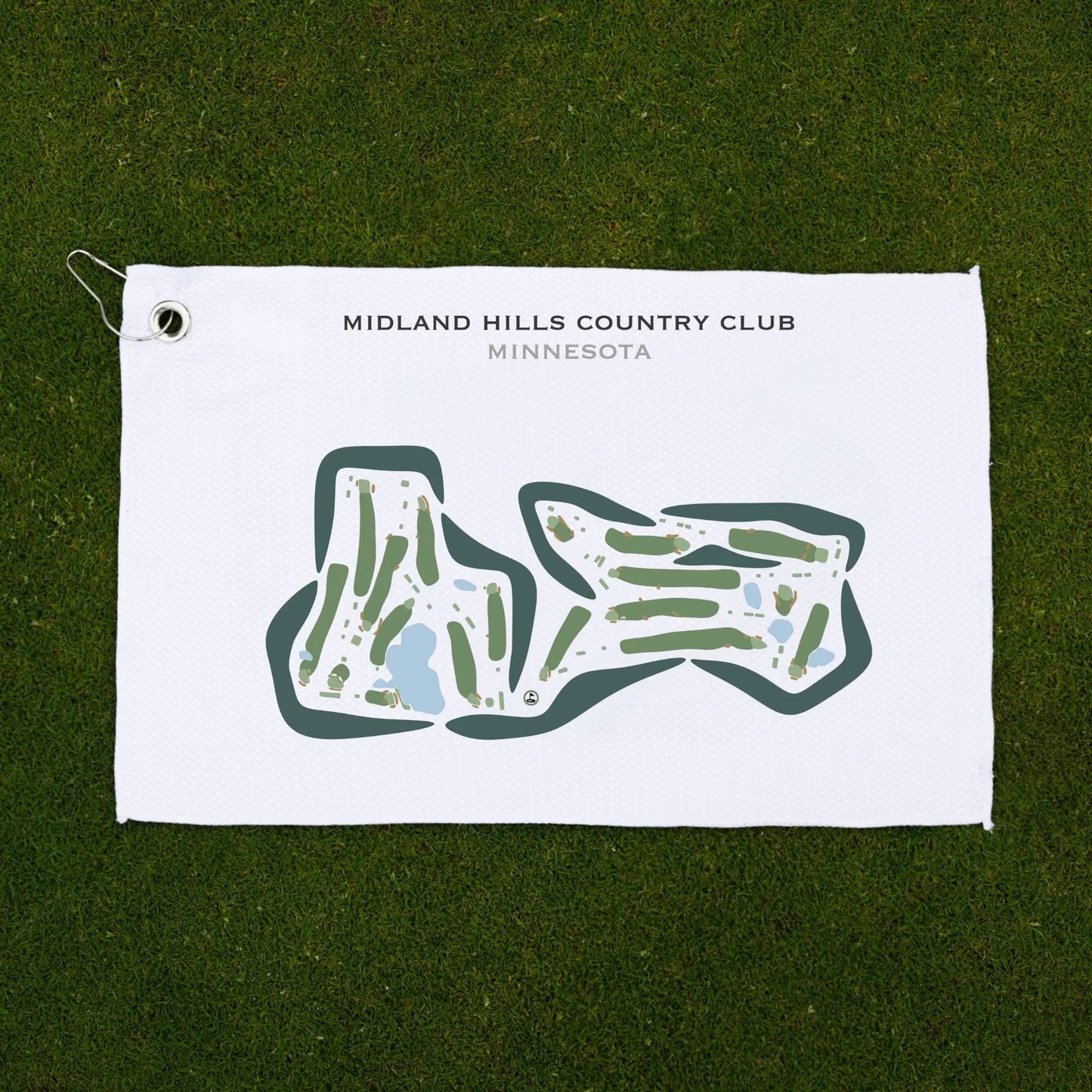 Midland Hills Country Club, Minnesota - Printed Golf Courses