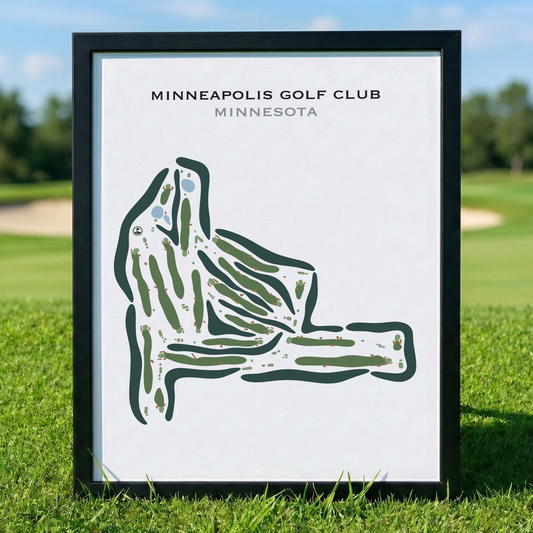 Minneapolis Golf Club, Minnesota - Printed Golf Courses