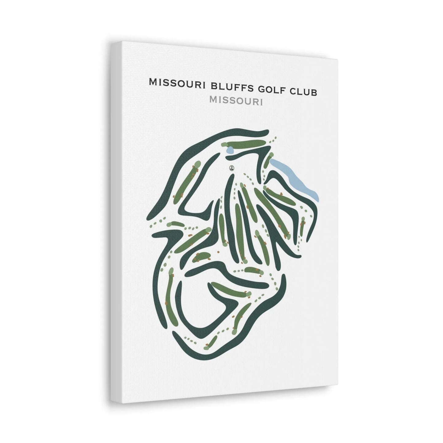 Missouri Bluffs Golf Club, Missouri - Printed Golf Courses